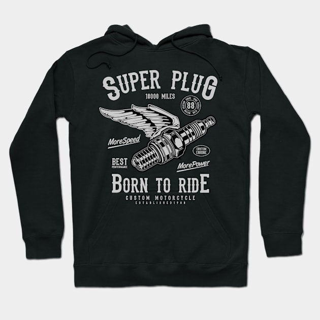 Super Plug Hoodie by PaunLiviu